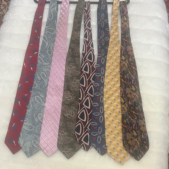 assorted Other - Elegant bundle of hundred percent silk Multicolor Men's Tie Set